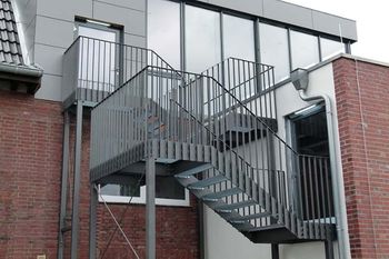 Treppen für den Außenbereich - Metallbau Thome