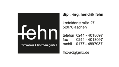 Logo - Fehn Zimmerei + Holzbau GmbH